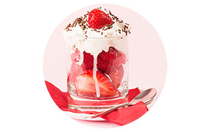 Fresas con chispa