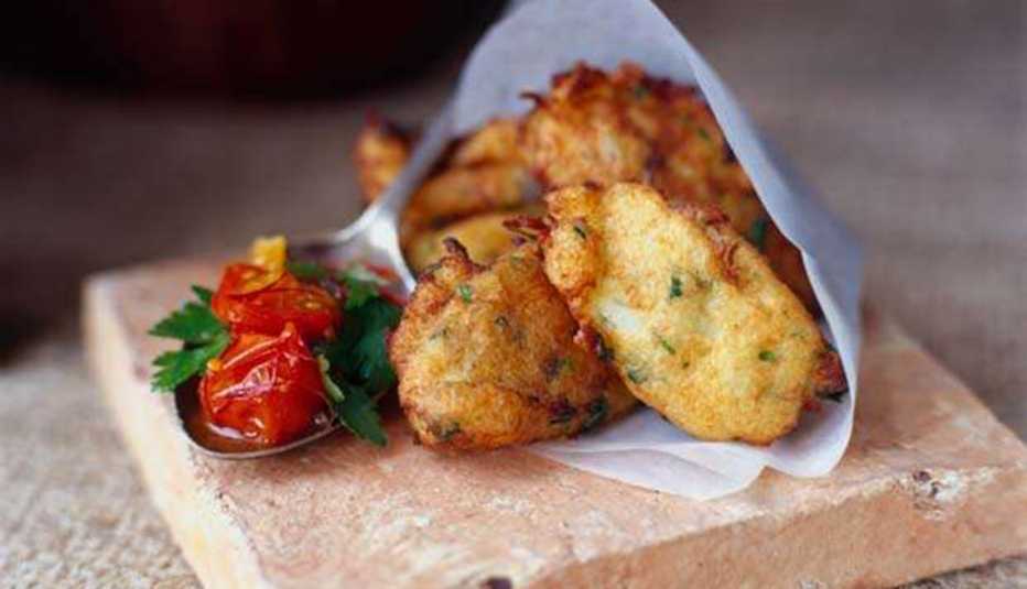 Bacalaítos fritos