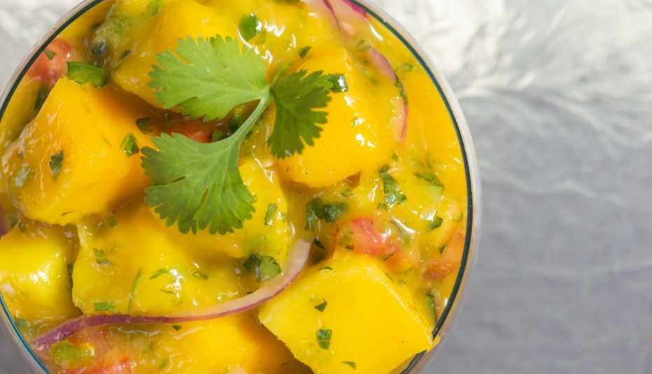 Ceviche de mango