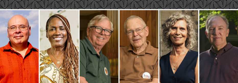 The 2026 AARP Purpose Prize Winners (L-R): Aaron Casillas, Jacquelyn T. Thomas, Spence Limbocker, Harold Garman, Ilyssa Manspeizer, Larry McCord.
