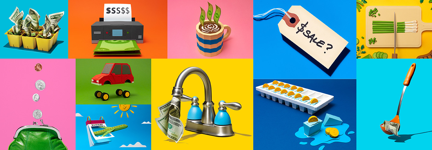 Excelentes maneras de ahorrar Imágenes de productos en los que puedes ahorrar dinero