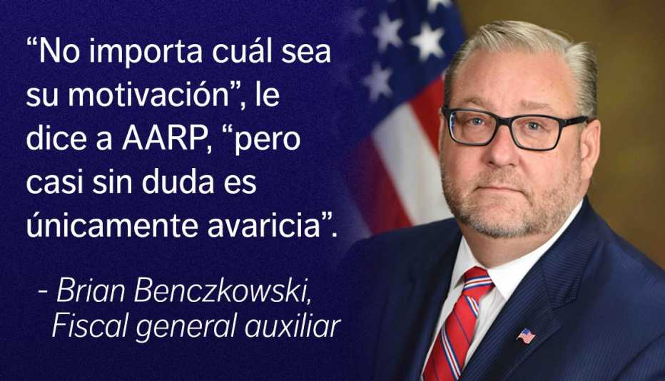 Brian Benczkowski, Fiscal general auxiliar al lado de la cita, no importa cuál sea su motivación, pero casi sin duda es únicamente avaricia. Brian Benczkowski, Fiscal general auxiliar al lado de la cita, no importa cuál sea su motivación, pero casi sin duda es únicamente avaricia.