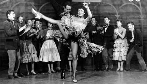 La actriz Chita Rivera en una escena de "West Side Story".