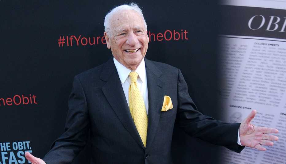 El actor y comediante Mel Brooks.