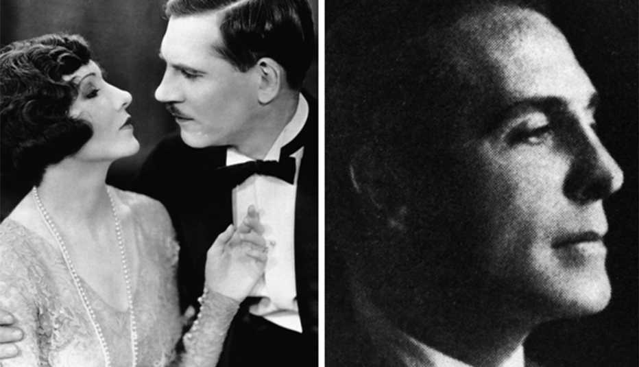 Versión en español de The Lady Lies, izquierda, Felix de Pomes, derecha - Actores hispanos en películas de Hollywood