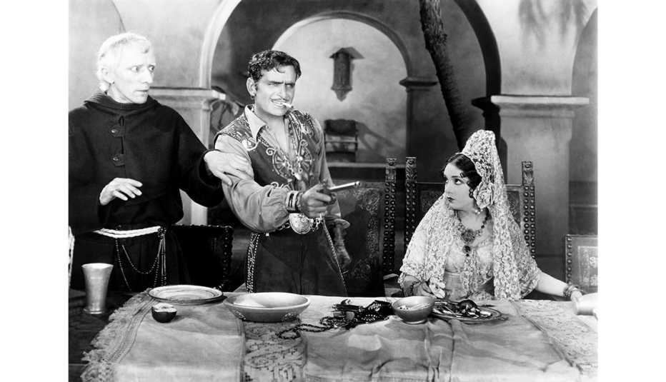 Lupe Vélez, actriz mexicana, en una escena de The Gaucho