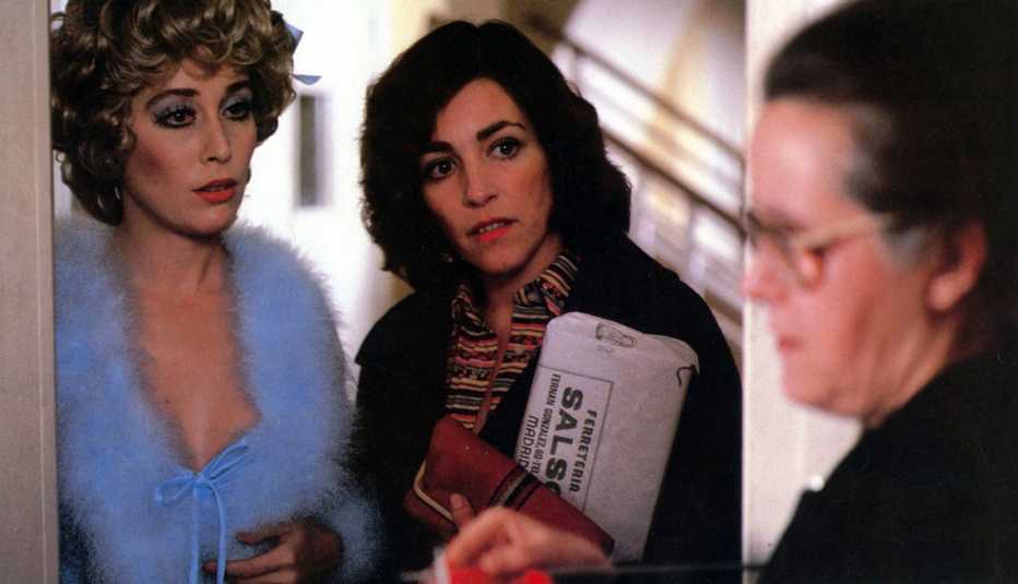 Escena de la película de Pedro Almodóvar, ¿Qué he hecho yo para merecer esto? 