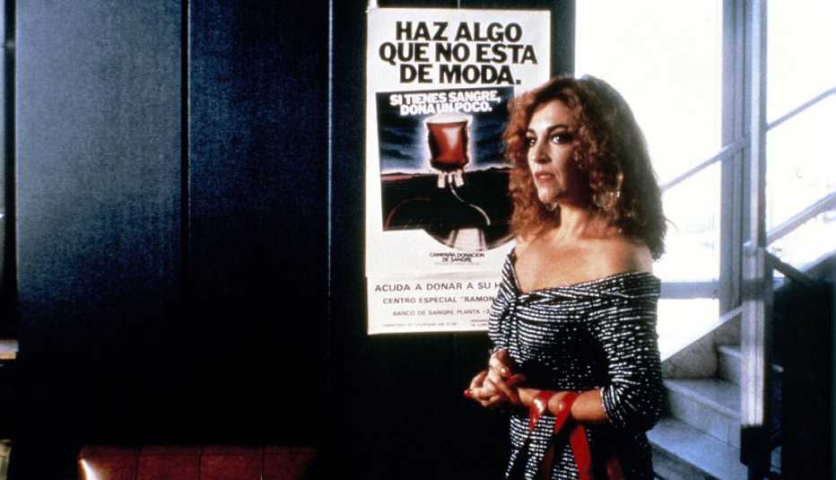 Escena de la película de Pedro Almodóvar, La ley del deseo.