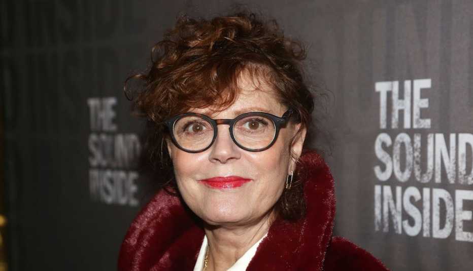 Susan Sarandon en la apertura de The Sound Inside, en Broadway, Nueva York, 2019.