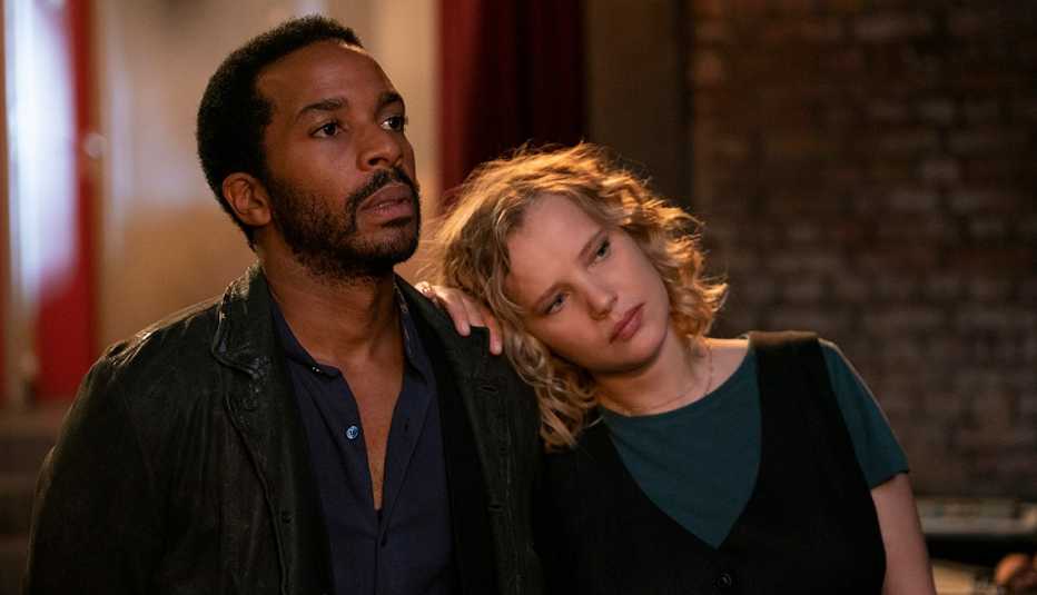 André Holland como Elliot Udo y Joanna Kulig como Maja en el show de Netflix The Eddy