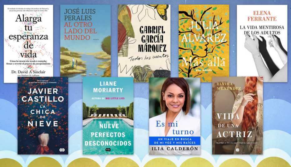 Portadas de libros en español para el verano 2020.