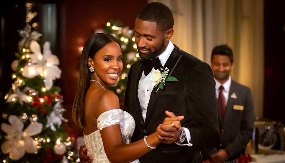 Kelly Rowland y Thomas Cardot protagonizan Merry Liddle Christmas Wedding. Kelly Rowland y Thomas Cardot protagonizan Merry Liddle Christmas Wedding.