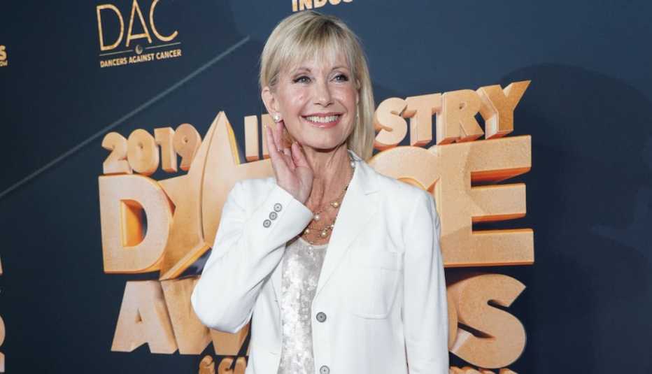 Olivia Newton-John en los premios Industry Dance 2019, Avalon Hollywood, Los Angeles, California.