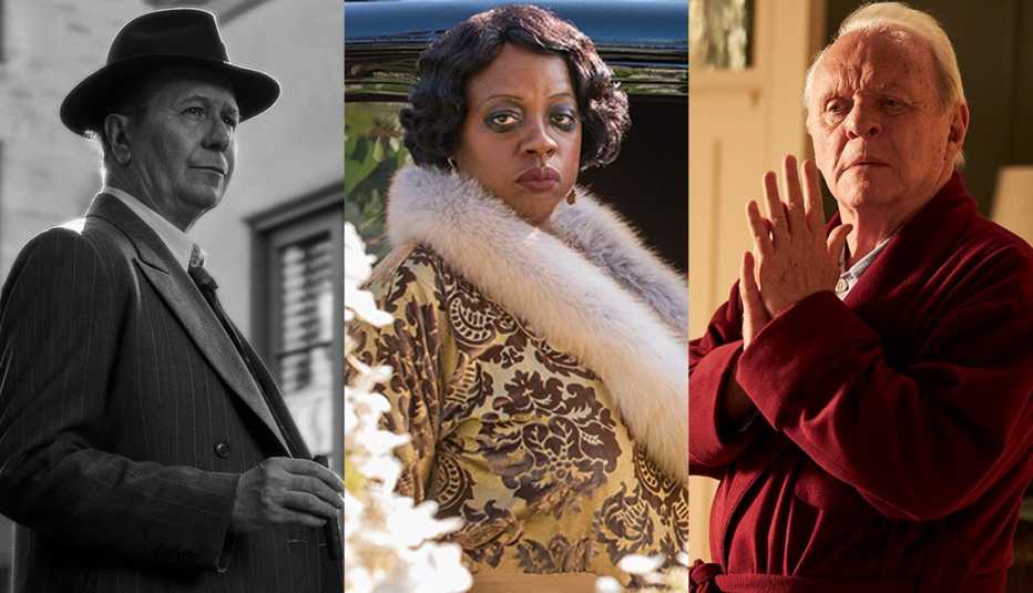 Gary Oldman, Viola Davis y Anthony Hopkins.