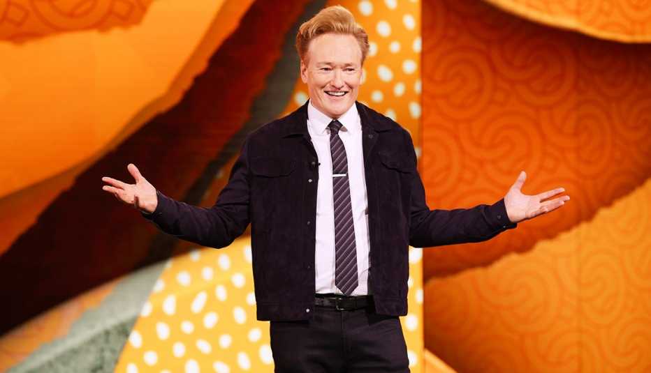 El comediante y presentador Conan O'Brien.