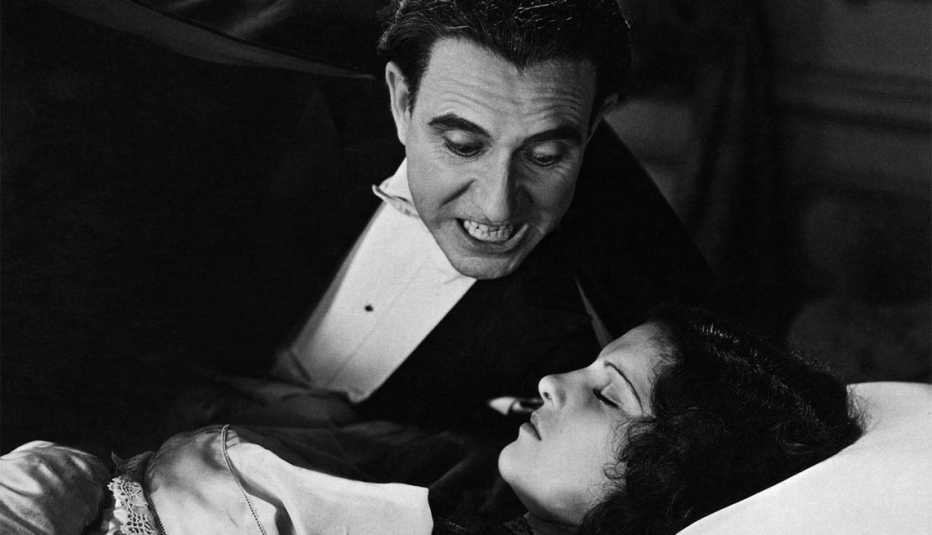 Escena de la película Drácula de 1931.