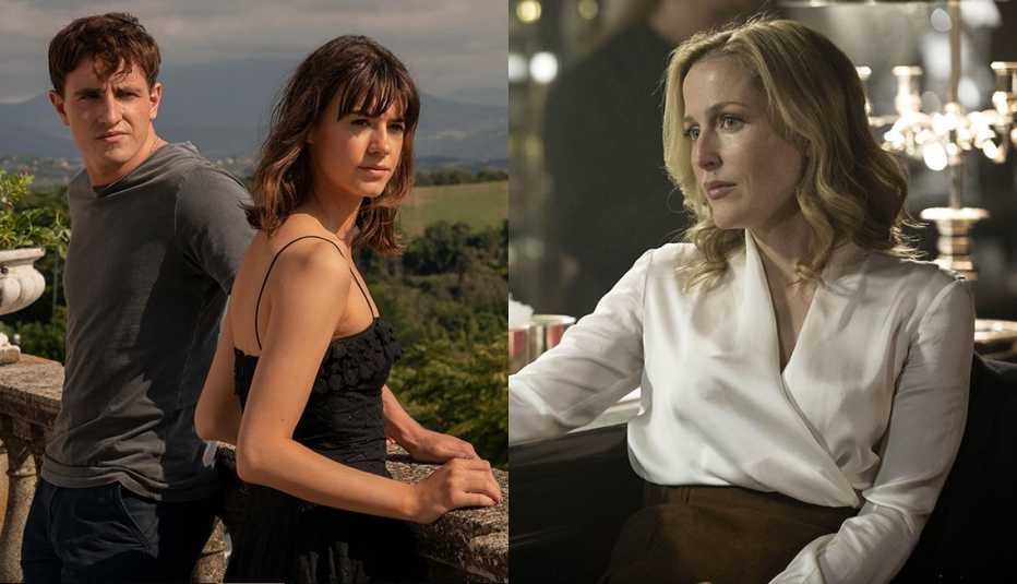 Paul Mescal y Daisy Edgar-Jones protagonizan "Normal People" y Gillian Anderson protagoniza "The Fall".