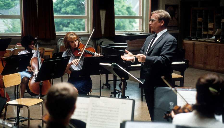 Richard Dreyfuss protagoniza la película "Mr. Holland's Opus".