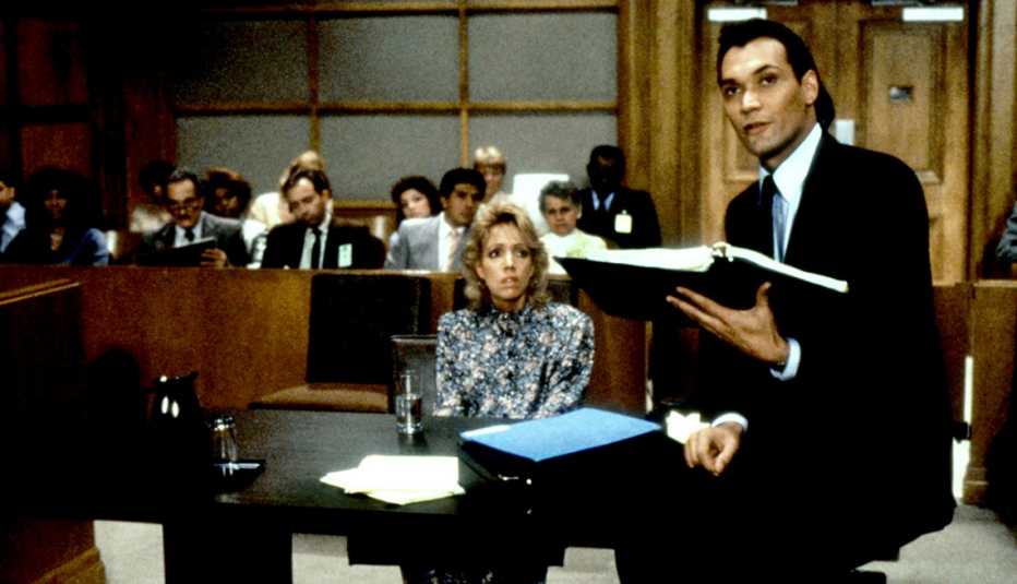 Jimmy Smits en "L.A. Law".