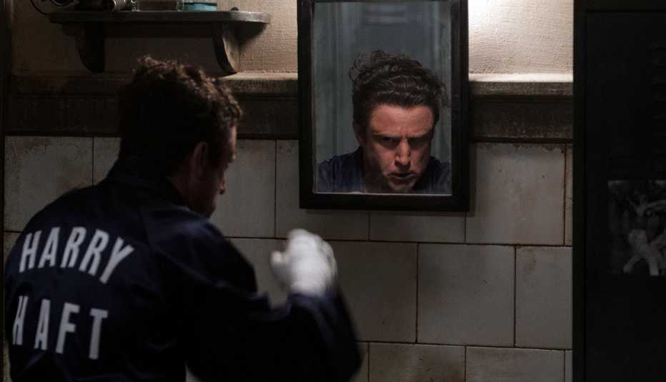 Ben Foster en "The Survivor". Ben Foster en "The Survivor".