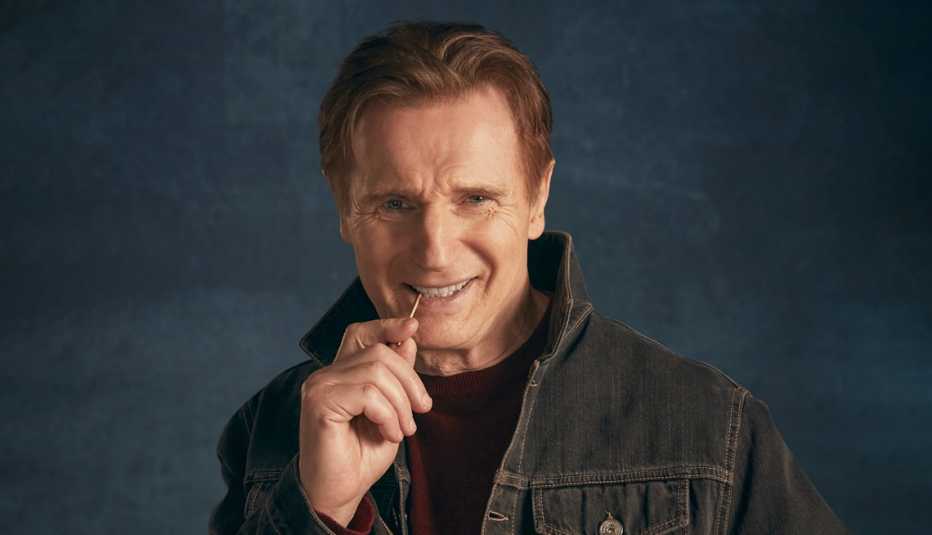 Retrato de Liam Neeson 