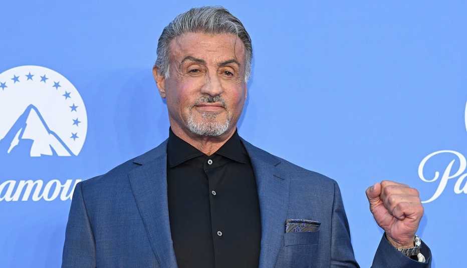 El actor Sylvester Stallone. El actor Sylvester Stallone.