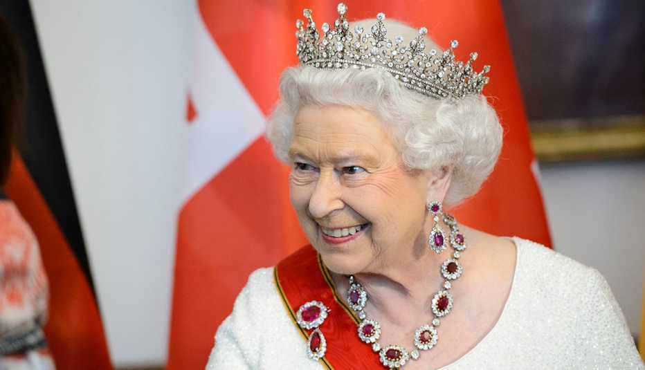 La reina Isabel II.