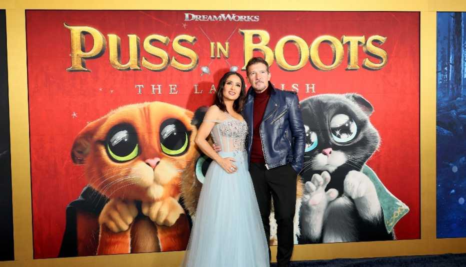 Salma Hayek y Antonio Banderas.