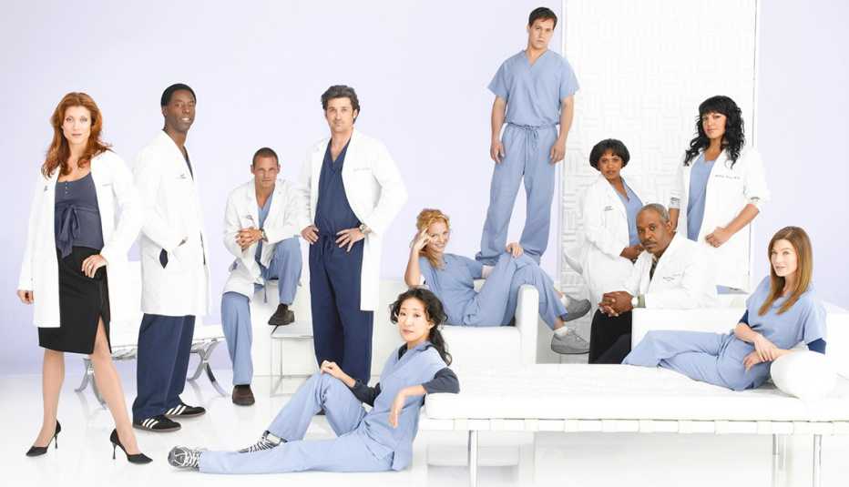 The cast of Grey&rsquo;s Anatomy