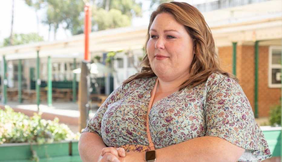 La actriz Chrissy Metz como Kate Pearson.