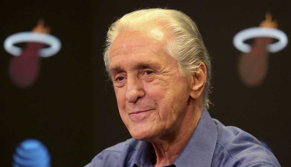 El presidente de Miami Heat, Pat Riley.