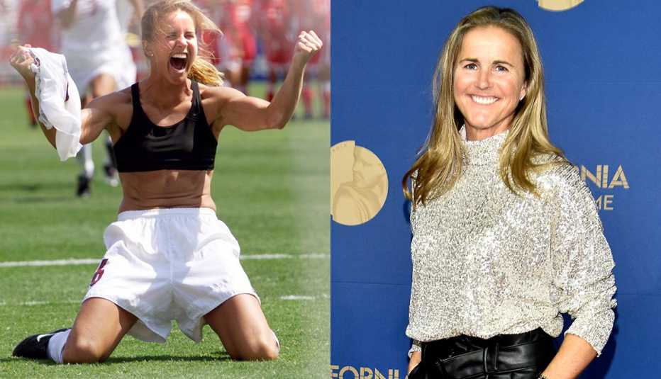 Brandi Chastain.
