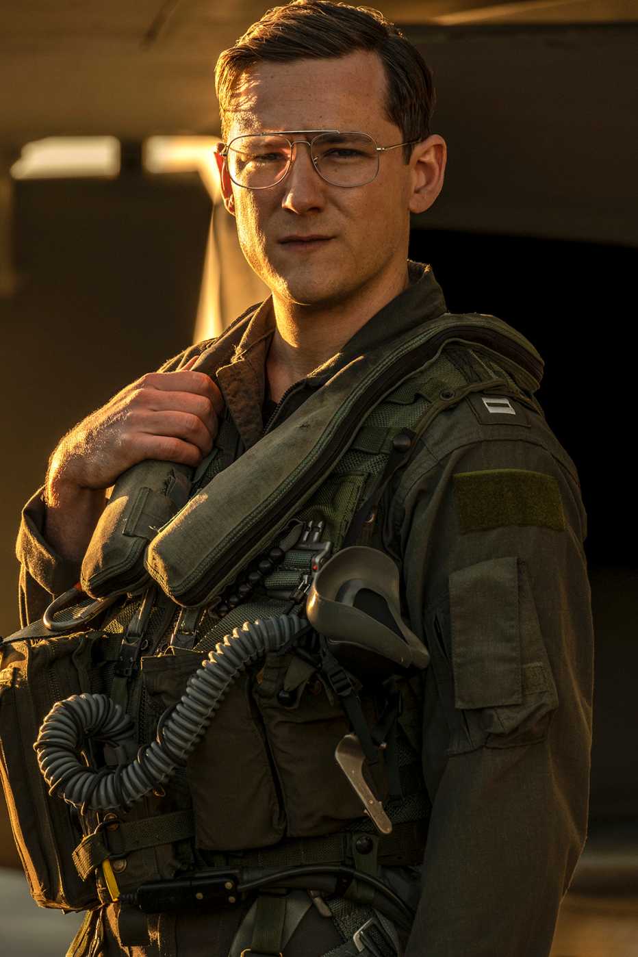 Lewis Pullman en "Top Gun: Maverick". Lewis Pullman en "Top Gun: Maverick".
