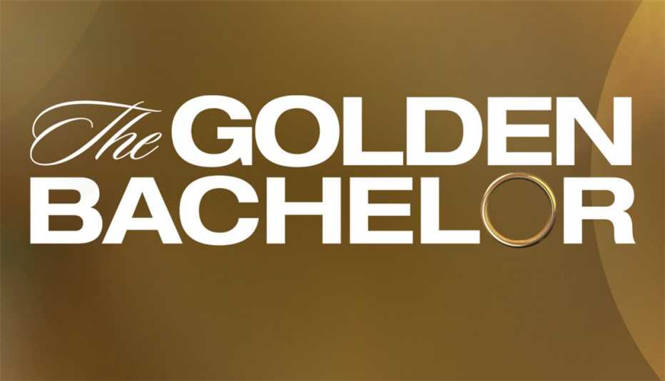 El logotipo de la serie "The Golden Bachelor". El logotipo de la serie "The Golden Bachelor".