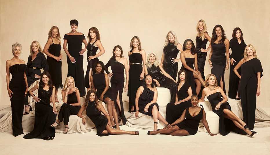 Las mujeres participantes de "The Golden Bachelor".