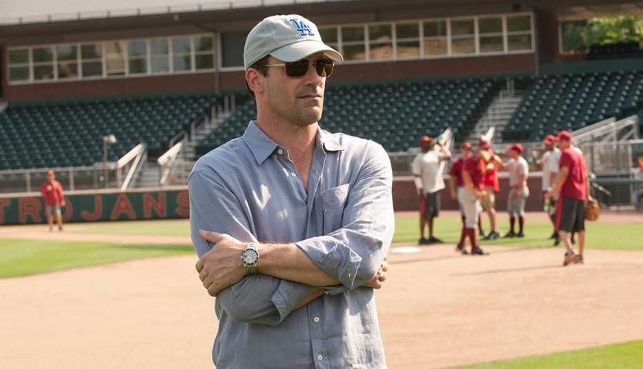 Jon Hamm en una escena de 'Dollar Million Arm'. Jon Hamm en una escena de 'Dollar Million Arm'.