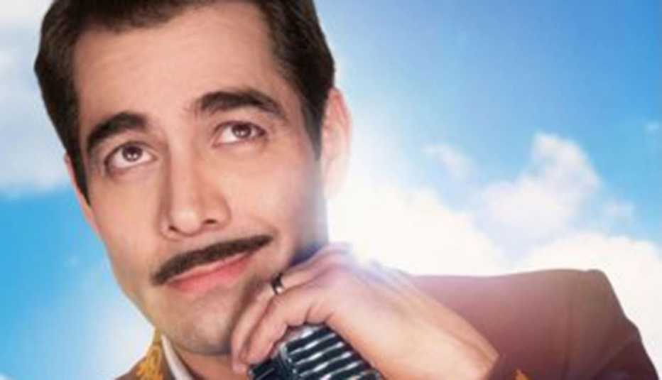 Omar Chaparro interpretando a Pedro Infante