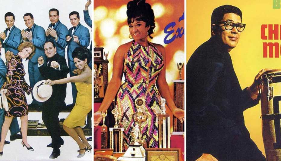 Portadas de los discos de Pete Rodriguez, Celia Cruz y Ray Barretto - 10 canciones representativas del Boogaloo