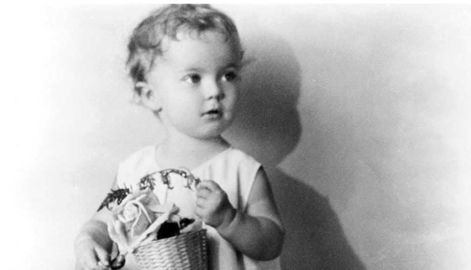 Shirley Temple en la infancia