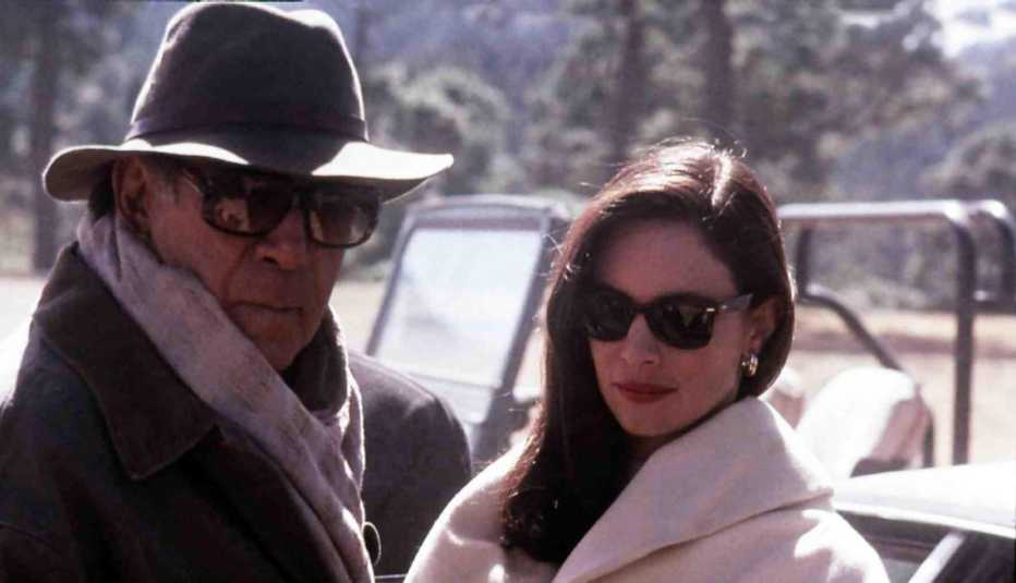 Anthony Quinn en una escena de "Revenge".