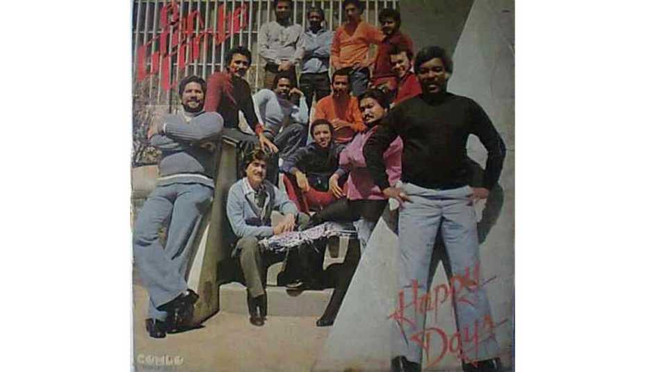 El Gran Combo, portada del álbum Happy Days - Discos que los llevaron a la fama