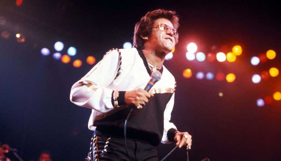 Héctor Lavoe en un concierto