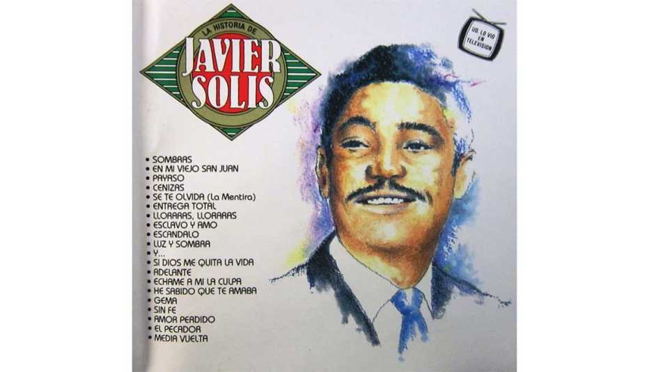 Portada del disco La Historia, de Javier Solis
