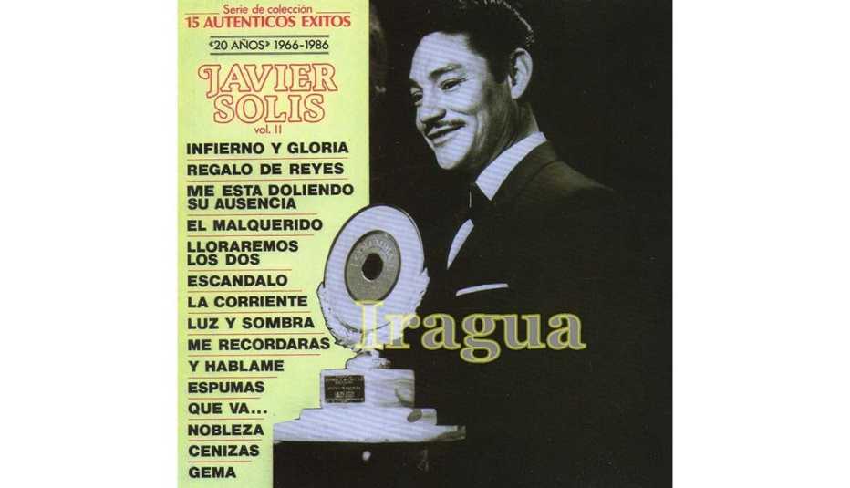 Portada del disco Iragua, de Javier Solis