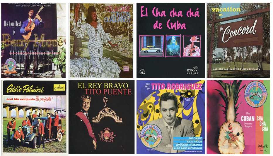 Portadas discos cha cha chá