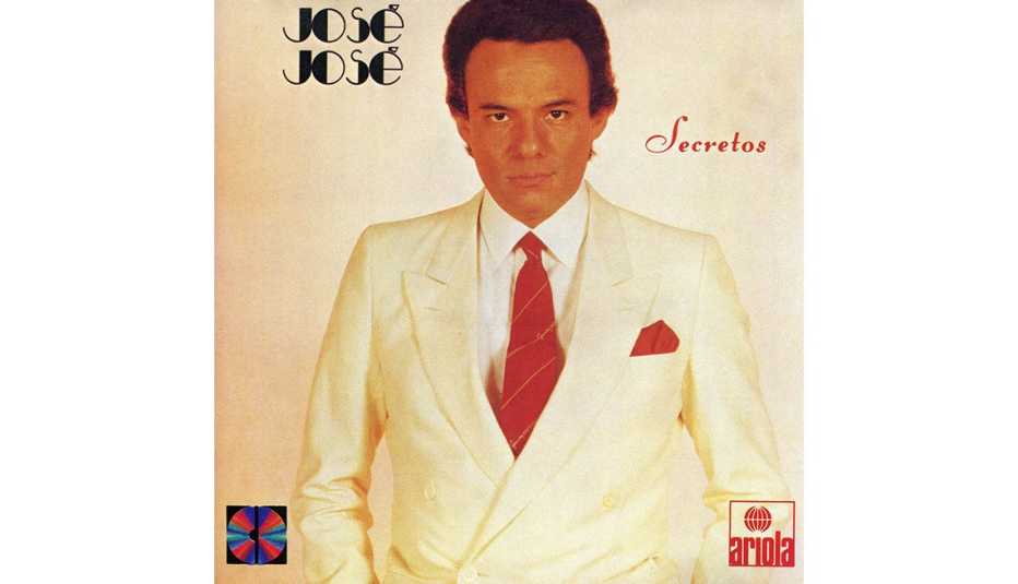 Portada del disco Secretos de José José