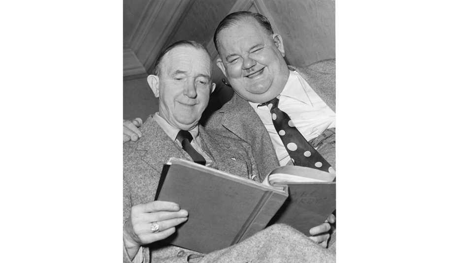 Laurel y Hardy en una edad madura