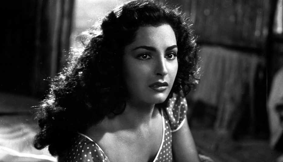 Imagen en blanco y negro de  Elsa Aguirre