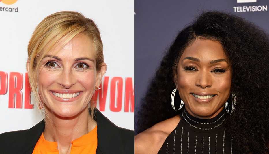 Maquillaje de Julia Roberts y Angela Bassett