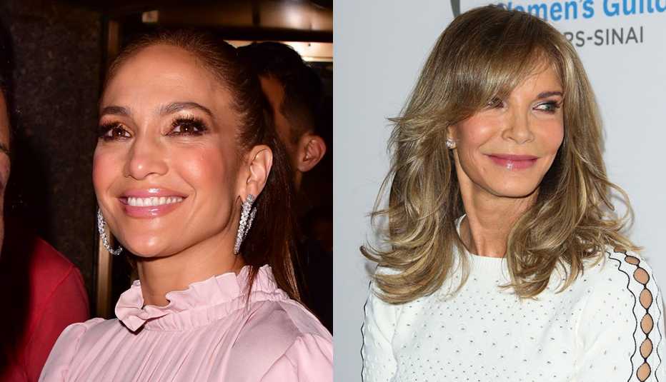 Maquillaje de Jennifer Lopez y Jaclyn Smith